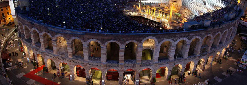 Verona Arena Opera Transfer - from EAST coast